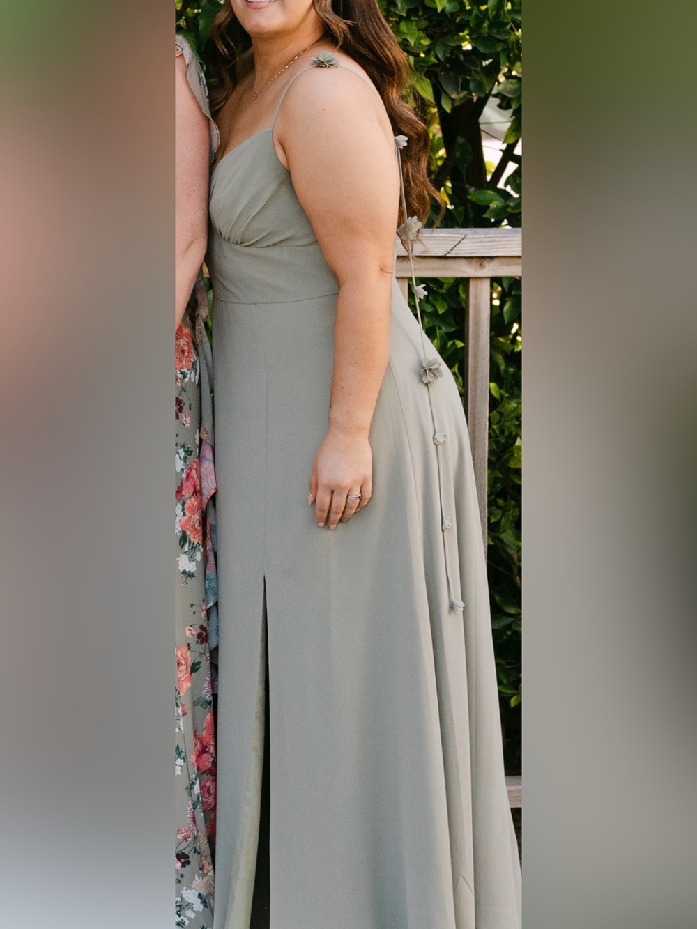 Eucalyptus Green A-Line Bridesmaids dress